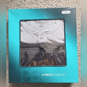 BNWT Perry Ellis Portfolio XL PJ Set